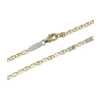 Řetízek Zlatý řetízek bicolor PATTIC AU 585/1000 4,50 gr BA08302-50