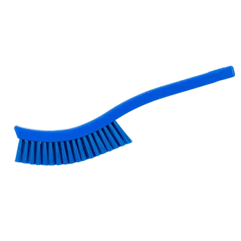 kbelík Kartáč úzký prohnutý s rukojetí, tvrdý, Kobra Barva: Zelená, Délka, velikost: 30 cm