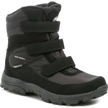 Pánská zimní obuv American Club SN49-24 černé pánské nadměrné zimní boty EUR 47