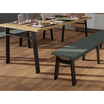 Stolová podnož In-Design Podnož k lavici Industry H, výška 405 mm černá matná