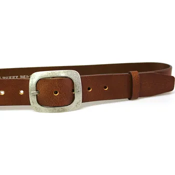 Opasek PENNY BELTS Dámský kožený opasek EXKLUZIV 50-R42 světle hnědý - 100 cm