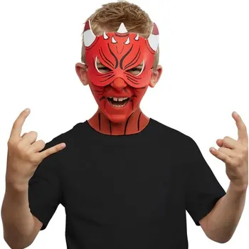 Godan Make-up set Ďábel - maska a barva na obličej s aplikátorem