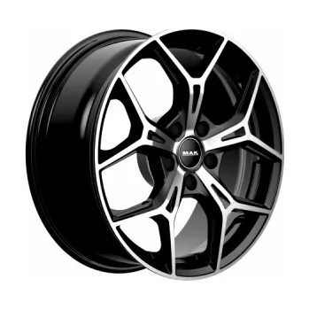Alu kolo Alu disk MAK EPICA 7.5x17, 5x112, 57.1, ET41 BLACK MIRROR