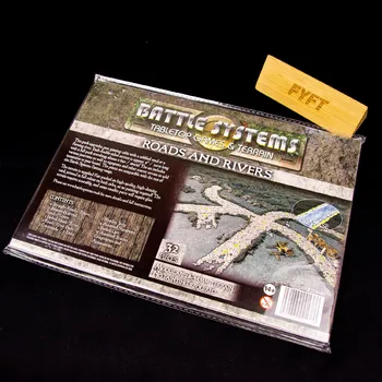 Modelářský materiál Battle Systems: Roads and Rivers - terén do her