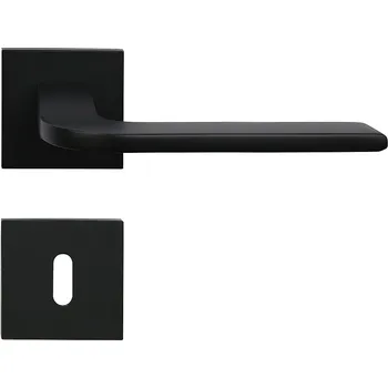 Dveřní kování Dveřní kování Richter RK.E36.VICENZA (černá mat), klika-klika, Otvor na cylindrickou vložku PZ, RICHTER Černá matná