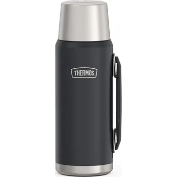 Termoska Termoska na nápoje a jídlo THERMOS Icon s madlem - granite (žulová) 1,2l