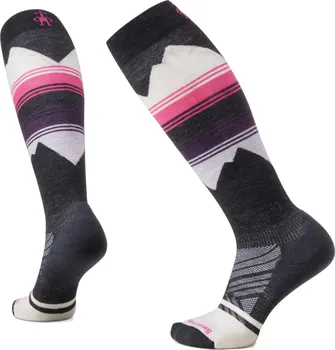 Dámské ponožky SMARTWOOL W SKI TARGETED CUSHION PATTERN OTC Lady black velikost: 38-41