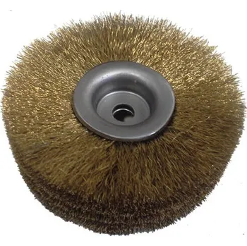 Drátěný kartáč Kartáč 80x23/8mm mosaz 0,15 vlnitý