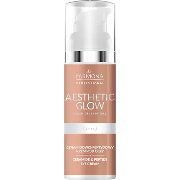 Kosmetika na nohy ACTIVESHOP Farmona aesthetic glow ceramid-peptidový oční krém 50ml