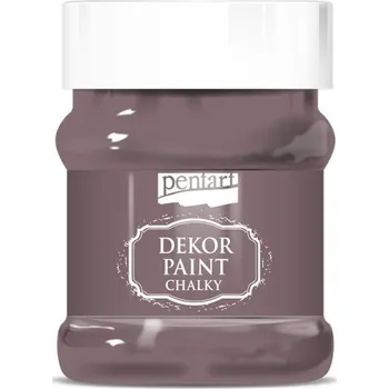 Speciální výtvarná barva Pentart Křídová a dekorační barva PENTART 230 ml COUNTRY PURPUROVÁ