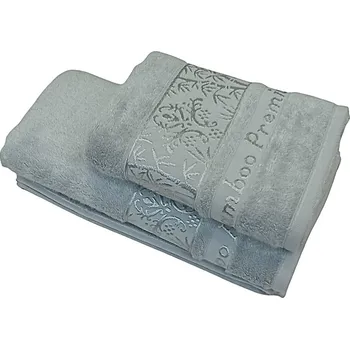 Ručník Osuška Bambo šedá klasik 70x140cm TiaHome