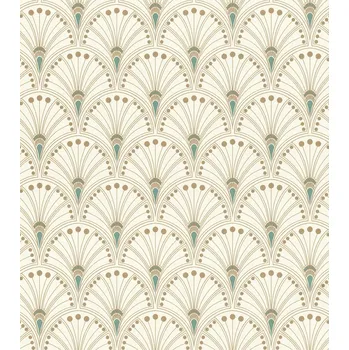 Tapeta Vliesová tapeta geometrická 792232 / Tapety na zeď Allegretto (0,53 x 10,05 m) Rasch