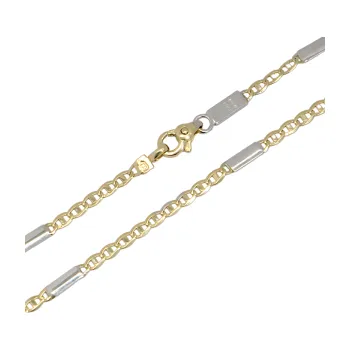 Řetízek Zlatý řetízek bicolor PATTIC AU 585/1000 5,00 gr BA08702-55