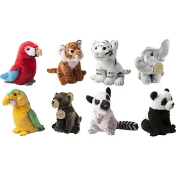 plyšák PLYŠ Zvířata EXOTICKÁ ZVÍŘÁTKA 15cm 8 druhů *PLYŠOVÉ HRAČKY*