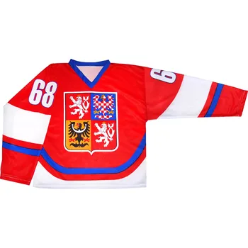 Hokejový dres ČR JÁGR červený Velikost: L