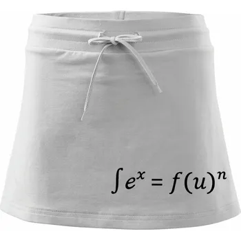 Dámská sukně Sex-fun - Sportovní sukně - two in one - XS ( Bílá )