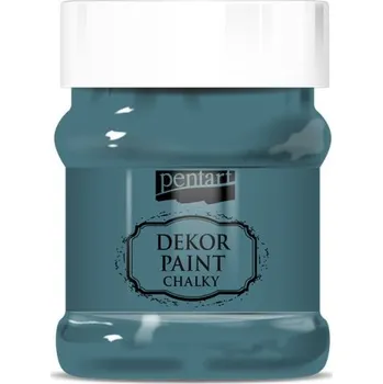 Výtvarná barva Pentart Křídová a dekorační barva PENTART 230 ml POISON ZELENÁ