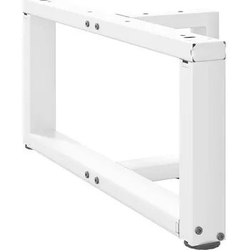 Konferenční stolek vidaXL Nohy konferenčního stolku ve tvaru T, 2 ks, , 60 x 25 x (30-31) cm, ocel [4013014] Barva: Bílá