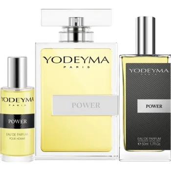 Pánský parfém YODEYMA Paris Power EDP - set 3ks (15ml, 50ml a 100ml)
