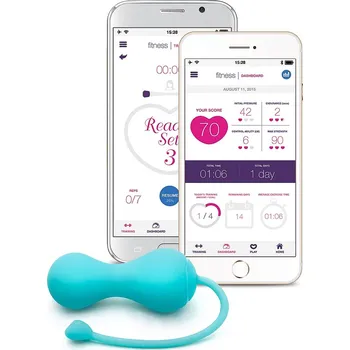 Vaginální trenažér Lovelife by OhMiBod Krush App Connected Bluetooth tyrkysový - s kupónem KUP15 cena 2541 Kč + extra diskrétní expedice