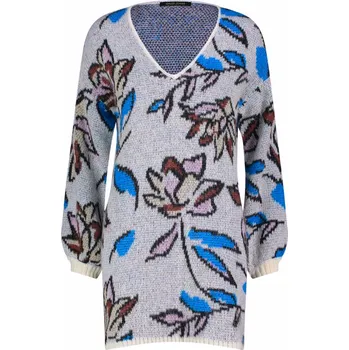 Dámské šaty GAUDI Floral Melange šaty L Šedá