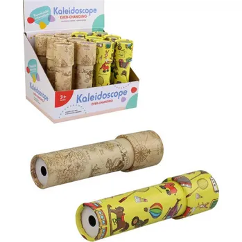 Kaleidoskop Krasohled dětský kaleidoskop 19cm kukátko 2 druhy karton/plast
