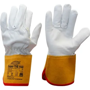 Svářečka Svářečské rukavice MOST SUPER TIG RED velikost 11