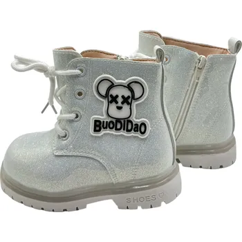 Chlapecká zimní obuv Dětské zimní kotníkové boty bílé C-18 Velikost: 29