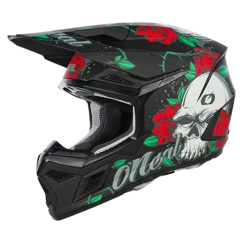 Helma na motorku ONEAL O´Neal dětská přilba 3SRS MELANCIA černá/multi Barva: černá/multi, Velikost: XL