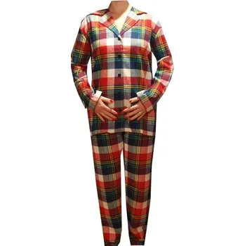 Dámské pyžamo xcena Teplé dámské pyžamo rozepínací Velikost: XL