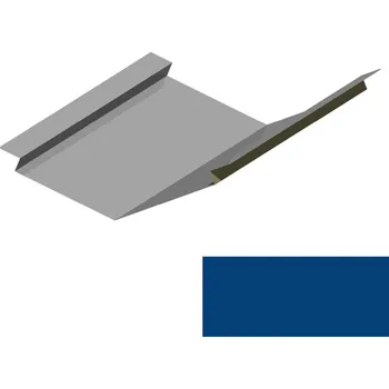 Střešní lemovaní Úžlabí RS625Z-135-40 SP 25 RAL 5010 modrá