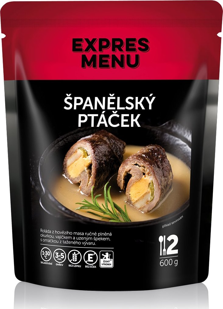 EXPRES MENU Španělský ptáček 600g (2 porce)
