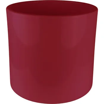 Obal na květináč Obal 411 Wine red lesk 17 cm - 4 ks