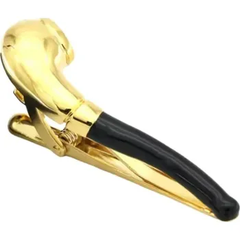 Spona na kravatu Amparo Miranda® Spona na kravatu Dýmka , Barva zlatá