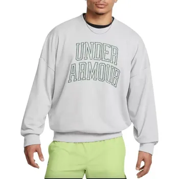 Pánská mikina Under Armour Icon HWT Terry OS Crew M 1386548-011 - gray M