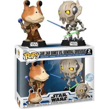 Figurka Funko Pop! 2 Pack Star Wars Jar Jar Binks Vs. General Grievous Special Edition