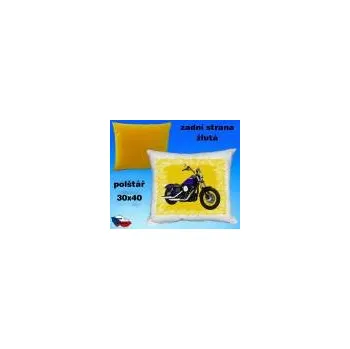 Dekorativní polštářek polštářek s motorkou Harley Davidson XX.