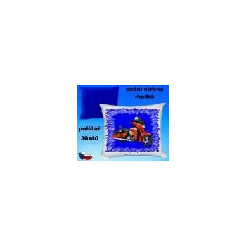 Dekorativní polštářek polštářek s motorkou Harley Davidson XXIX.