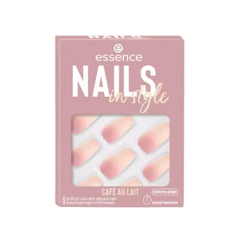 Essence Nails In Style umělé nehty 16 Café Au Lait, 12 ks