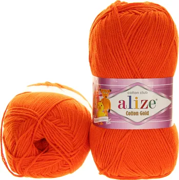 Alize Cotton Gold oranžová 037