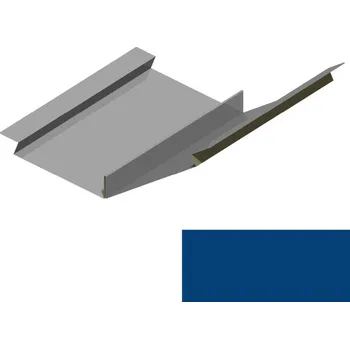 Střešní lemovaní Úžlabí RS725V-135-30 SP 25 RAL 5010 modrá