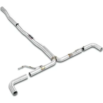 Zadní díl výfuku zadní díl "Y-Pipe" pravý - levý (odstranění tlumiče) Supersprint 832514