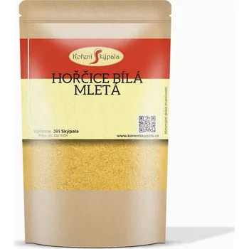 Koření Koření Skýpala Hořčice bílá mletá Hmotnost: 500 g