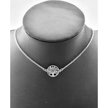 Náhrdelník Ocelový náhrdelník - Strom života malý