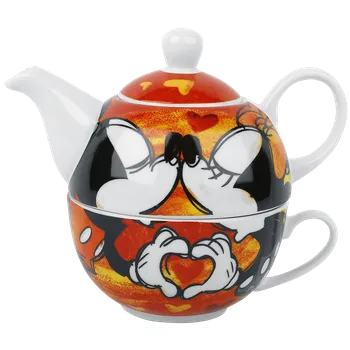 Konvice na čaj Konvice na čaj Disney z Mickey & Minnie Mouse - Mickey & Minnie - Tea for One - Žádný - vícebarevný