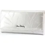 Dámská lesklá kožená peněženka Pierre Cardin LEAF 106 krémová | KabelkyproVas.cz