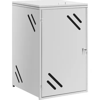 Přístřešek na popelnici Uniprodo Box na popelnice - 240 l - větrací štěrbiny UNI_WBC_13