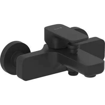 Vodovodní baterie Kludi Renon vanová baterie na stěnu černá 426913975