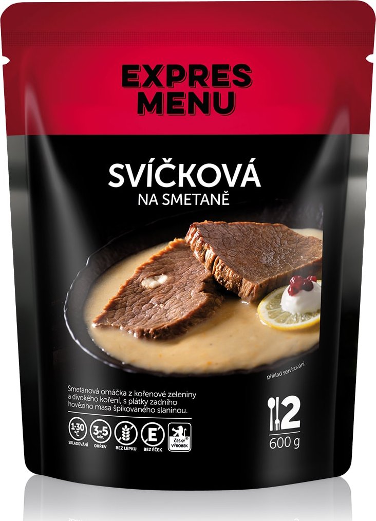 EXPRES MENU Svíčková na smetaně 600g (2 porce)
