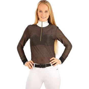 Dámské tričko Litex Triko dámské závodní s dlouhým rukávem Barva: Pruhovaná, Velikost: L